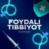 Telegram profile photo for 💊 FOYDALI TIBBIYOT