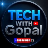 Telegram profile photo for Tech with gopal