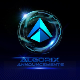 Telegram profile photo for ALGORIX announcements 📣
