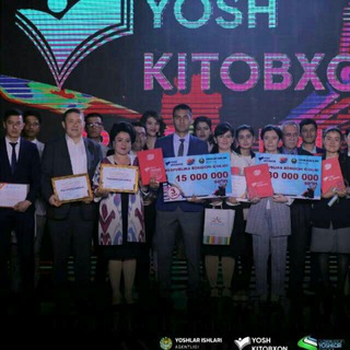 Telegram group profile photo for "Yosh kitobxon" 20-30 yosh toifasi