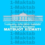 Telegram profile photo for 1-maktab Sardorlari Matbuot xizmati