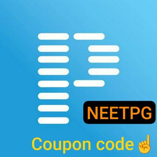 Telegram profile photo for Prepladder discount coupon- NEETPG