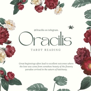 Telegram profile photo for Oracilis Tarot Reading 📯