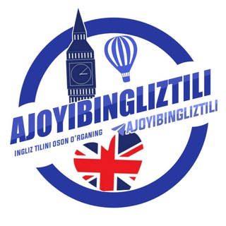 Telegram profile photo for π¬π§ Ajoyibingliztili π | Learn English