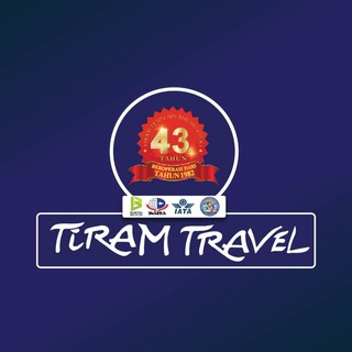 Telegram profile photo for Tiram Travel Sdn Bhd