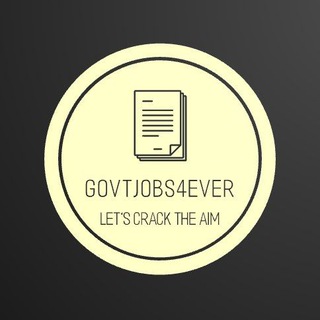 Telegram profile photo for GovtJobs4Ever