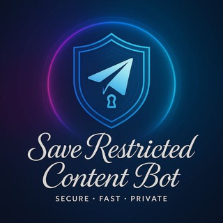 Telegram profile photo for Save Restricted Content Bot Updates..