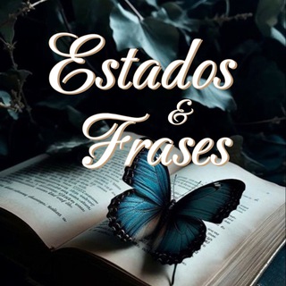 Telegram profile photo for 🦋 ESTADOS & FRASES 💙