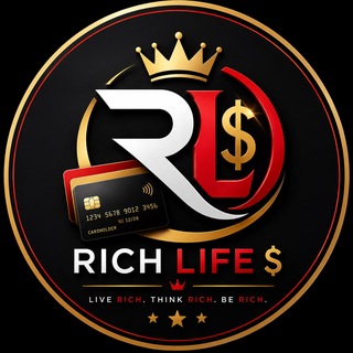 Telegram group profile photo for Rich Life $