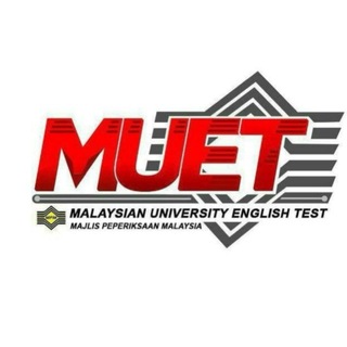 Telegram profile photo for MUET Session 3 2026 - Channel rasmi Majlis Peperiksaan Malaysia