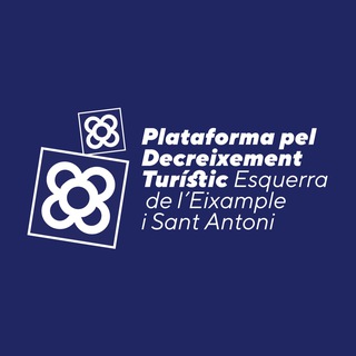 Telegram profile photo for Plataforma pel Decreixement turístic. Esquerra de l'Eixample i Sant Antoni