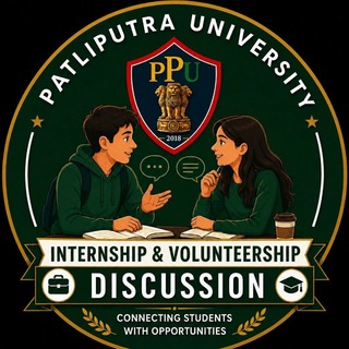 Telegram group profile photo for PPU Internship & Volunteership Chat 🇮🇳