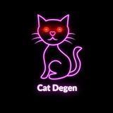 Telegram profile photo for Cat Degen (IDO, WL, Degen, +)