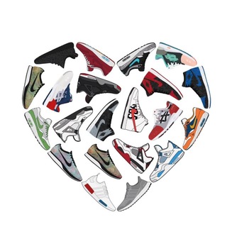 Telegram profile photo for (M-100) Black & White Sneakers 👟