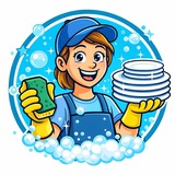 Telegram profile photo for Работа. Мойщицы и мойщики