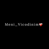 Telegram profile photo for Meni Vicodinim❤️🩹