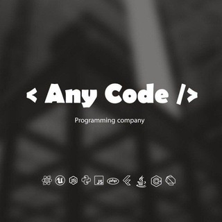 Telegram profile photo for <AnyCode/>