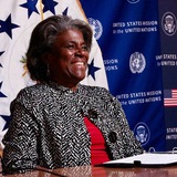 Telegram profile photo for Ambassador Linda Thomas-Greenfield
