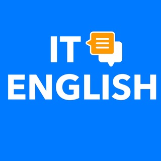 Telegram profile photo for IT English