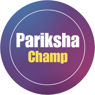 Telegram profile photo for Pariksha Champ