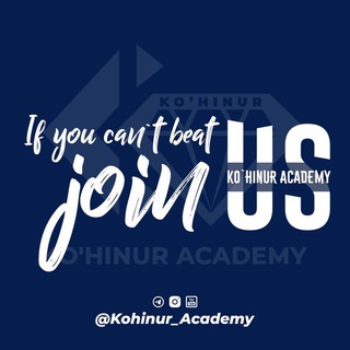 Telegram profile photo for Natijalar 💎 "Kohinoor Academy"