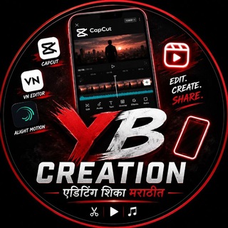 Telegram profile photo for YB CREATION MARATHI