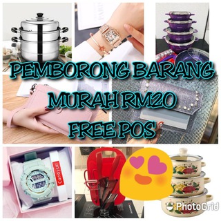 Telegram profile photo for PEMBORONG BARANG MURAH RM20 FREE POS