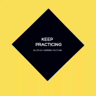 Telegram profile photo for KEEP PRACTICING 🤓📚
