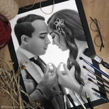 Telegram profile photo for طراحی چهره از روی عکس