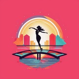Telegram profile photo for Dance Bridge Танцы/ Бачата/ Латина/ Сальса/ Королёв/Щёлково/ Свадебный танец