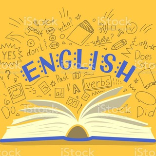 Telegram profile photo for English podcast