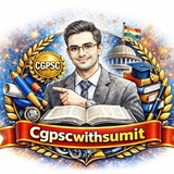 Telegram profile photo for CGPSC with Sumit..🔥✌️