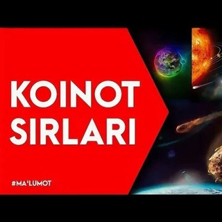 Telegram profile photo for 🪐🌍KOINOT HAQIDA 🌌🛰