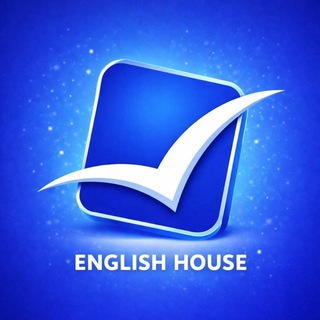 Telegram profile photo for ENGLISH HOUSE | official