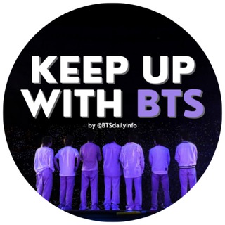 Telegram profile photo for Keep Up With BTS by @BTSdailyinfo
