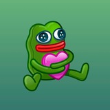 Telegram profile photo for Plush Pepe