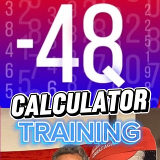 Telegram profile photo for -48 CALCULATOR TRAINING