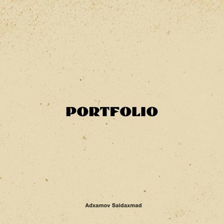 Telegram profile photo for Adhamov Saidaxmad | Portfolio