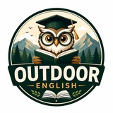 Telegram profile photo for 🦉 Outdoor English | Learn English
