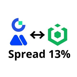 Telegram profile photo for Spread Gate/Mexc ↔ Ourbit 13%