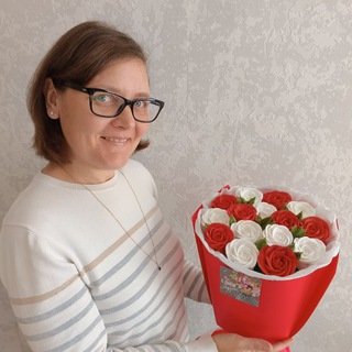 Telegram profile photo for Цветочная радость/Зефир ручной работы.