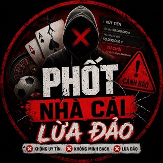 Telegram profile photo for Góc Phốt Nhà Cái Bịp ❗️