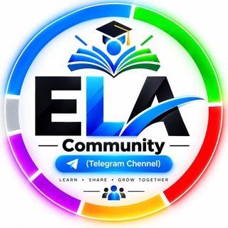 Telegram profile photo for ELA Community (Telegram Chennel)