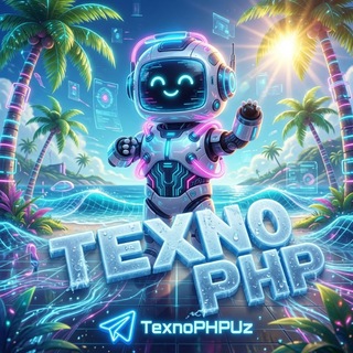 Telegram profile photo for π¨βπ» Texno - PHP