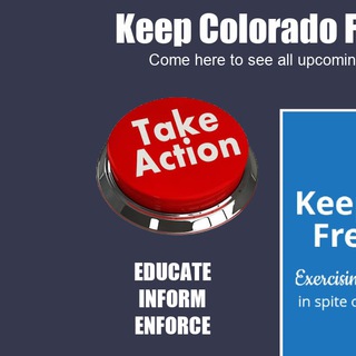 Telegram profile photo for Keep Colorado Free & Open - Events Page