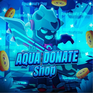 Telegram profile photo for Aqua Shop-Донат Бравл Старс