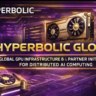 Telegram profile photo for Hyperbolic Global Community 🌍
