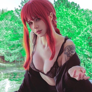 Telegram profile photo for Makima Макима ChainsawMan Человек Бензопила 18+ Cosplay Косплей Слив Блогерш || Тиктокерш || Onlyfans || boosty стримерш