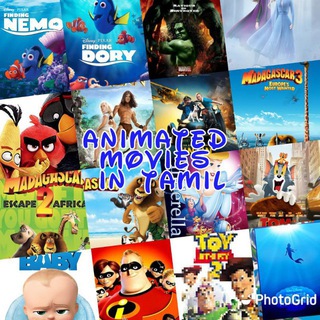 Telegram profile photo for ANIMATED MOVIES AND SERIES