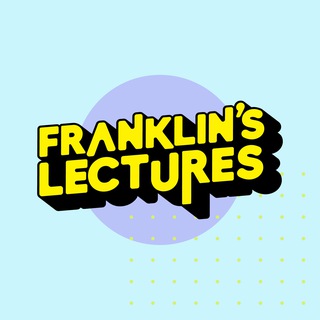 Telegram profile photo for Franklin's Lectures - Engineering (KTU)